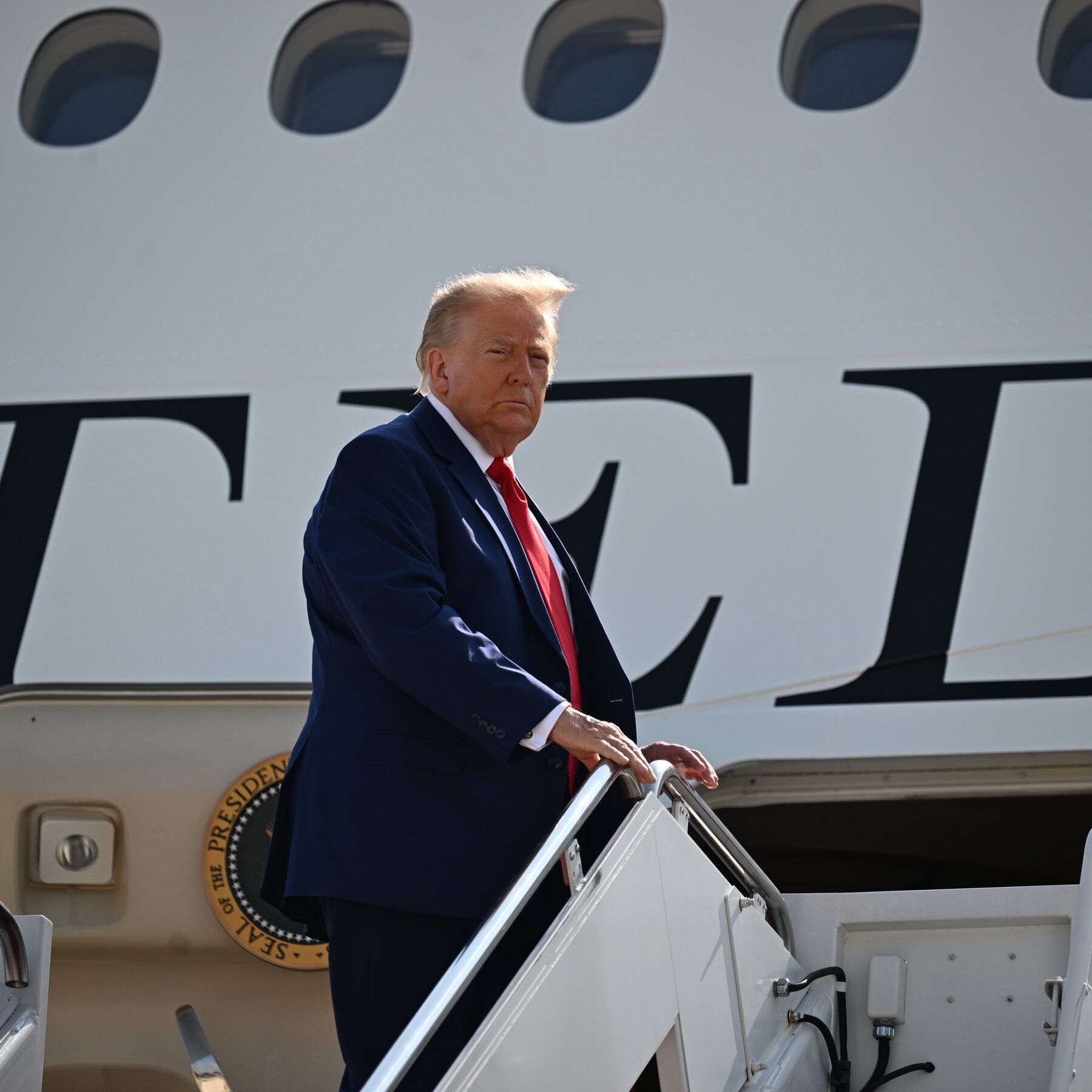 President Trump departed for Dover Air Force Base on Wednesday to attend a dignified transfer ceremony for American service members killed in the war in Iran. - The New York Times