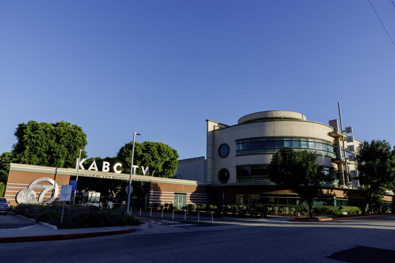 KABC-TV Channel 7, a Disney-owned ABC station, in Glendale, California, on July 28, 2026. - Gina Ferazzi / Los Angeles Times
