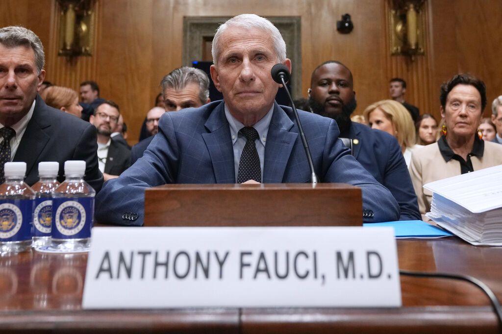 Dr. Anthony Fauci appears before the Senate Homeland Security and Governmental Affairs Committee at the Capitol on July 29, 2026, in Washington. - AP Photo/Allison Robbert
