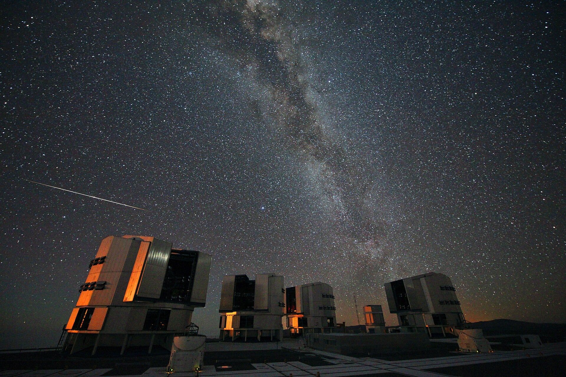 The Perseid meteor shower occurs when Earth crosses debris from comet Swift-Tuttle. - ESO/S. Guisard/Wikimedia Commons