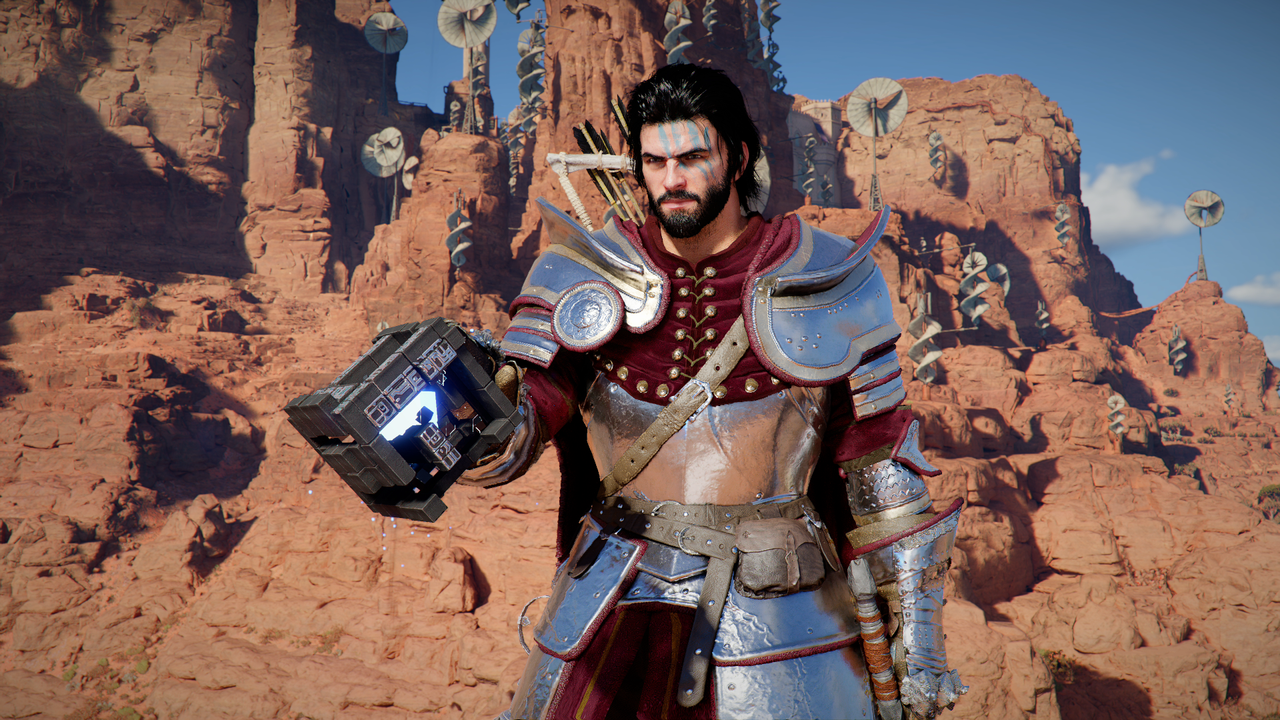 Kliff holding an Abyss Artifact. - pcgamer.com