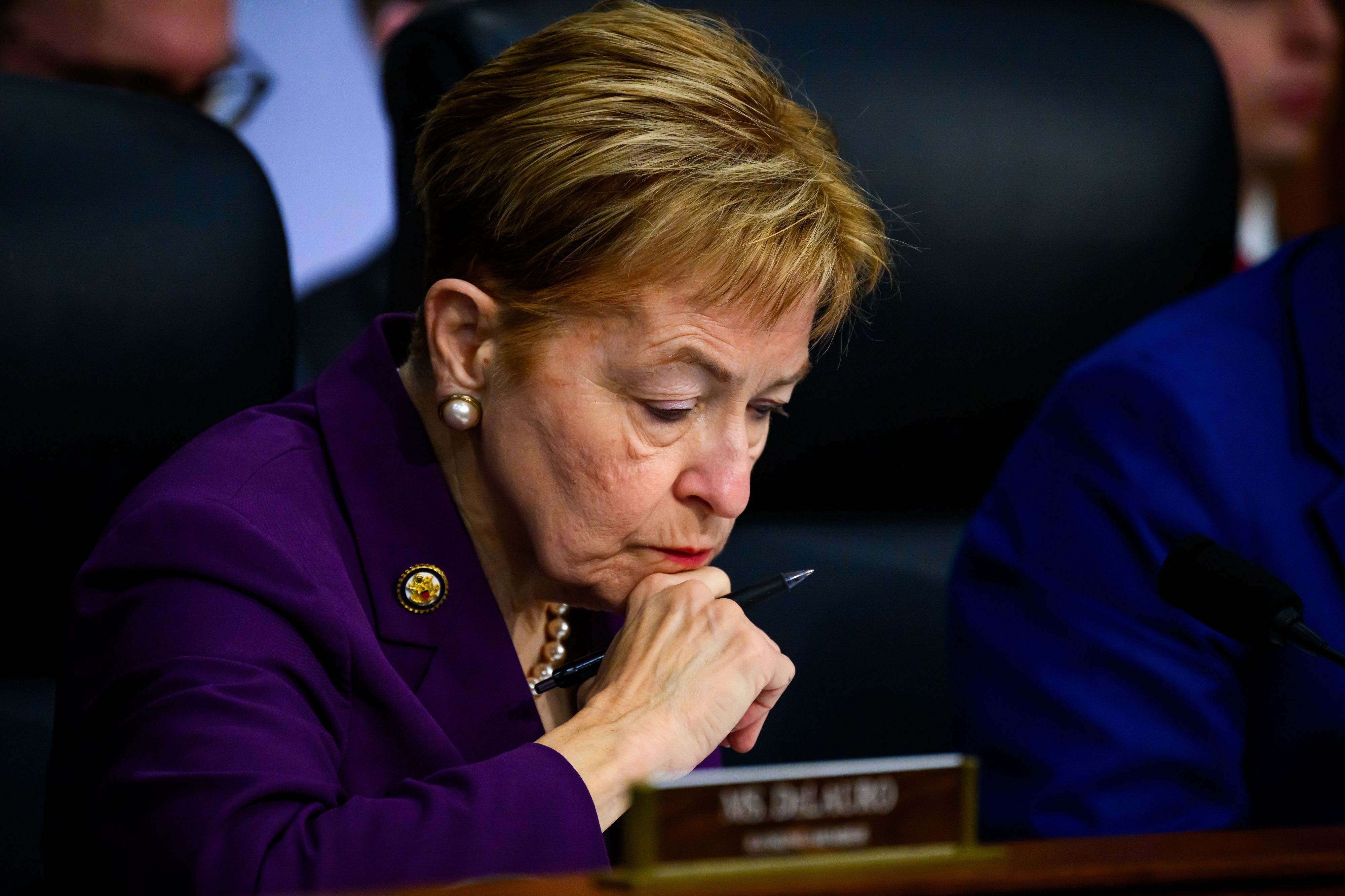 Ohio Rep. Marcy Kaptur is being treated for non-life threatening injuries after a car accident in Toledo on Sunday morning, her office said Sunday. - Bloomberg via Getty Images