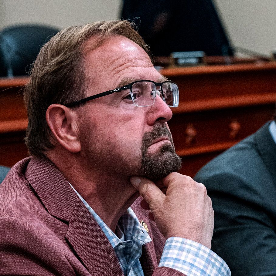 Representative Chuck Edwards last year. He told the House Ethics Committee that he had not done anything inappropriate. - nytimes.com