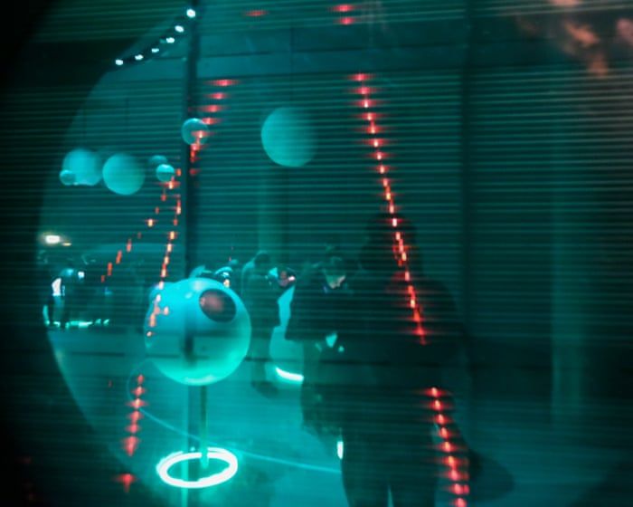 An exhibition space inside Cern, Geneva. - Stefan Pangritz