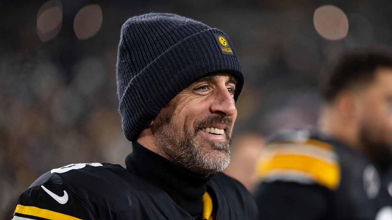 Aaron Rodgers in Pittsburgh, Pennsylvania, on Jan. 4, 2026. - Michael Owens/Getty Images