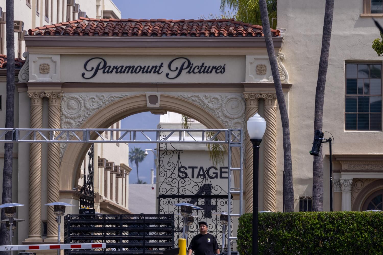 Paramount Pictures studio lot at 5555 Melrose Ave. in Hollywood, California, on June 5, 2024. - Brian van der Brug / Los Angeles Times