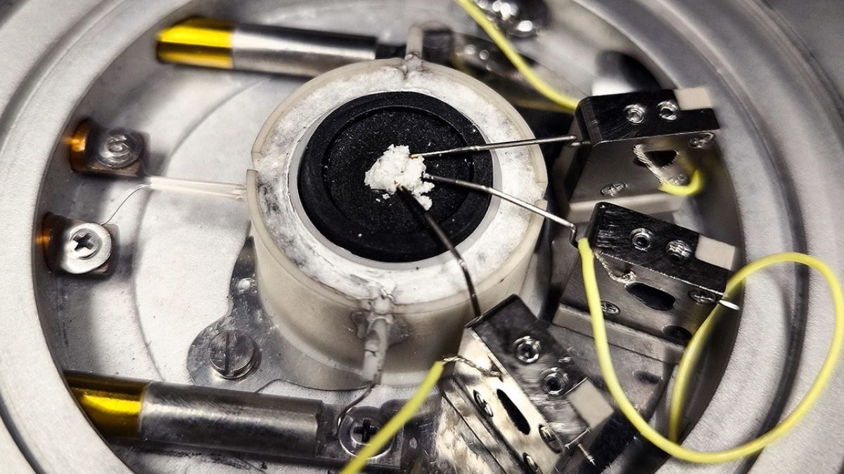 Carbon dioxide electrolysis in molten salts. - Sander Ratso/National Institute of Chemical Physics and Biophysics