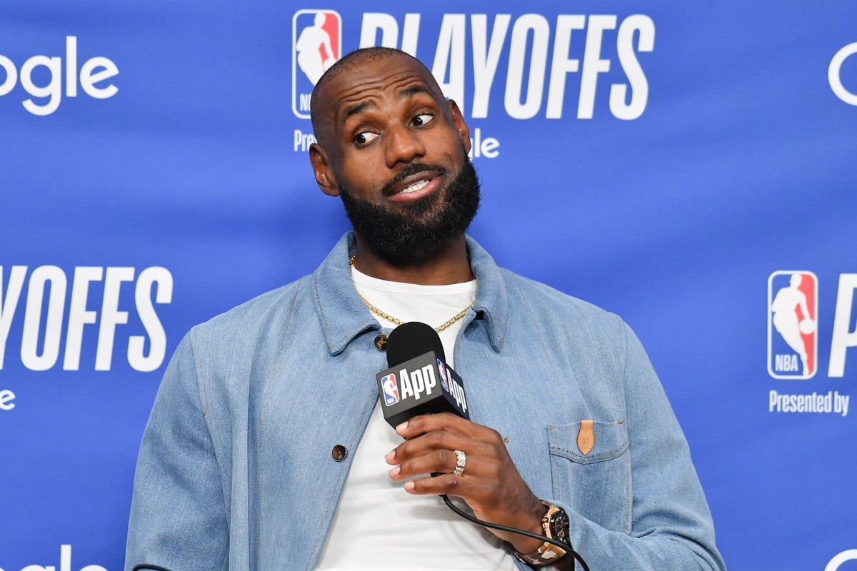 LeBron James will face the Knicks on NBA opening night. - Getty