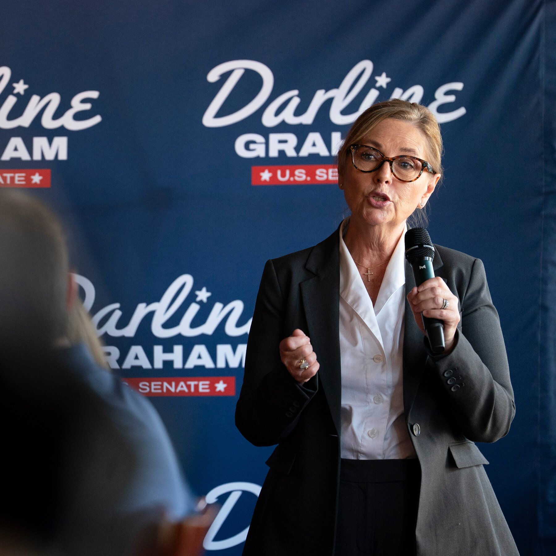 Senator Darline Graham is campaigning to hold on to the seat of her late brother, Lindsey Graham. - nytimes.com