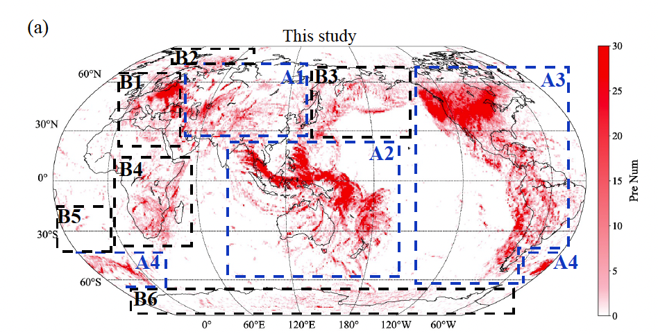 Map of hotspots associated with PKP precursor seismic waves in the deep Earth - sciencealert.com
