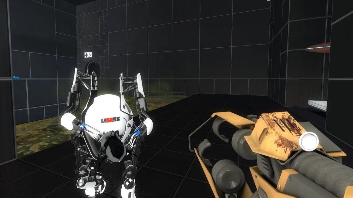 Weapon model seen in a newly revealed Portal 2 prototype and previously shown in Half-Life 2: Episode 3 footage released by Valve. - Valve / HL_Alyx_NoVR