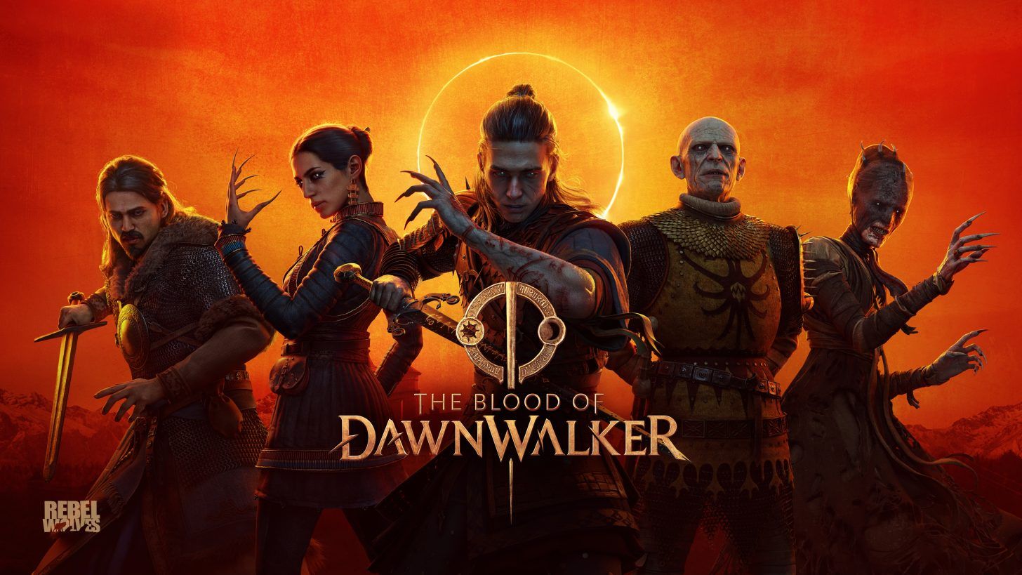 Promotional image for The Blood of Dawnwalker showing the game’s cast. - wccftech.com