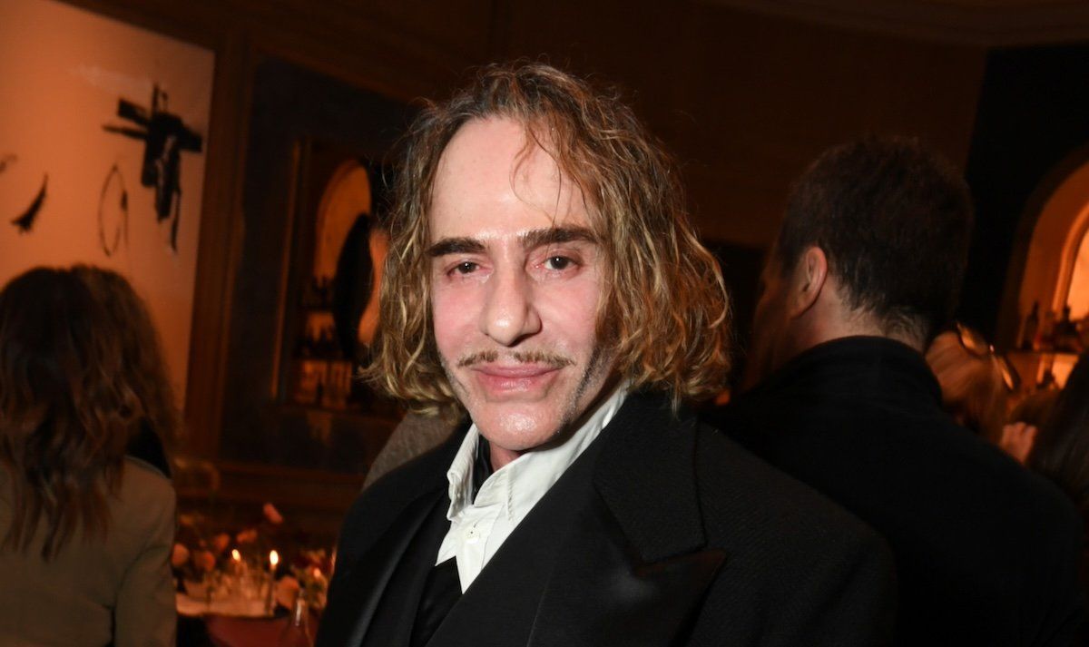 John Galliano attends Meg Mathews' 60th birthday at Sale e Pepe Mare at The Langham Hotel on March 18, 2026, in London. - Dave Benett/Getty Images