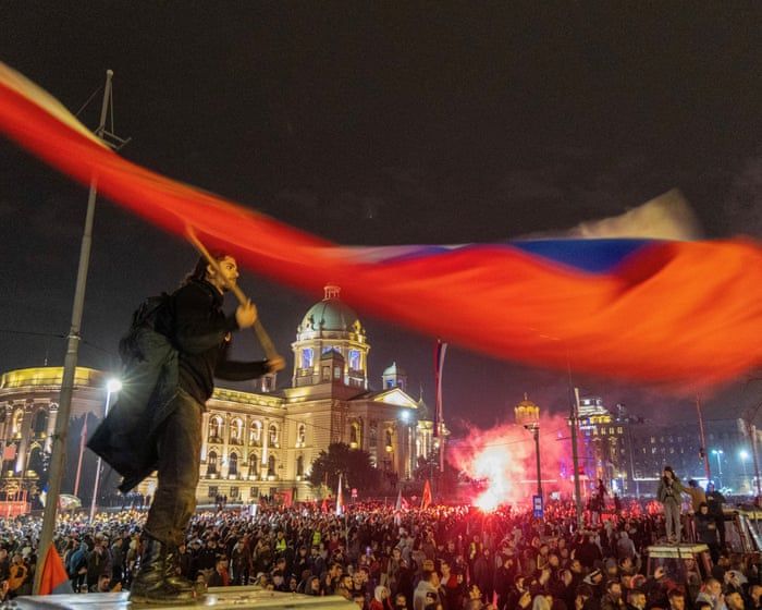 A student protest movement in Serbia has opposed Aleksandar Vučić's government since 2024. - Đorđe Kojadinović/Reuters