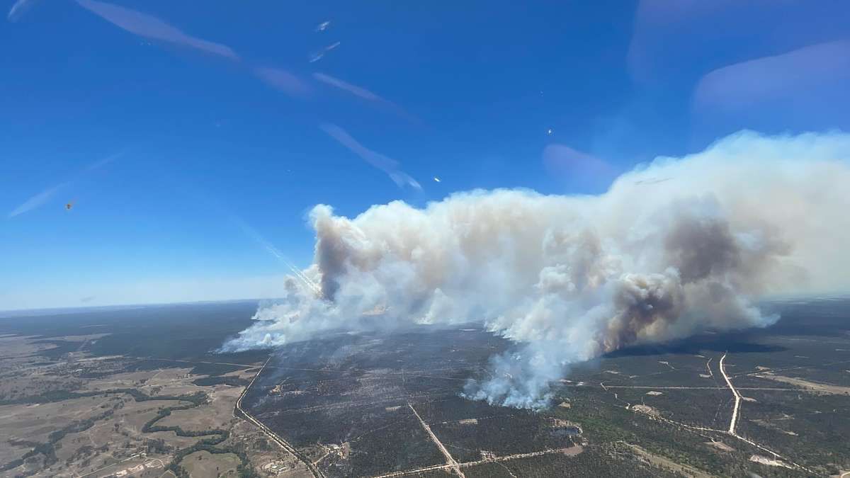 A German report illustrated possible El Niño-linked hazards including floods, tornadoes, drought and wildfires. - picture alliance/dpa/AAP