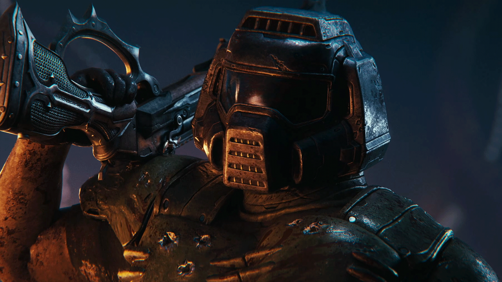 Call of Duty promotional image for the Doom Slayer Halloween update. - ign.com