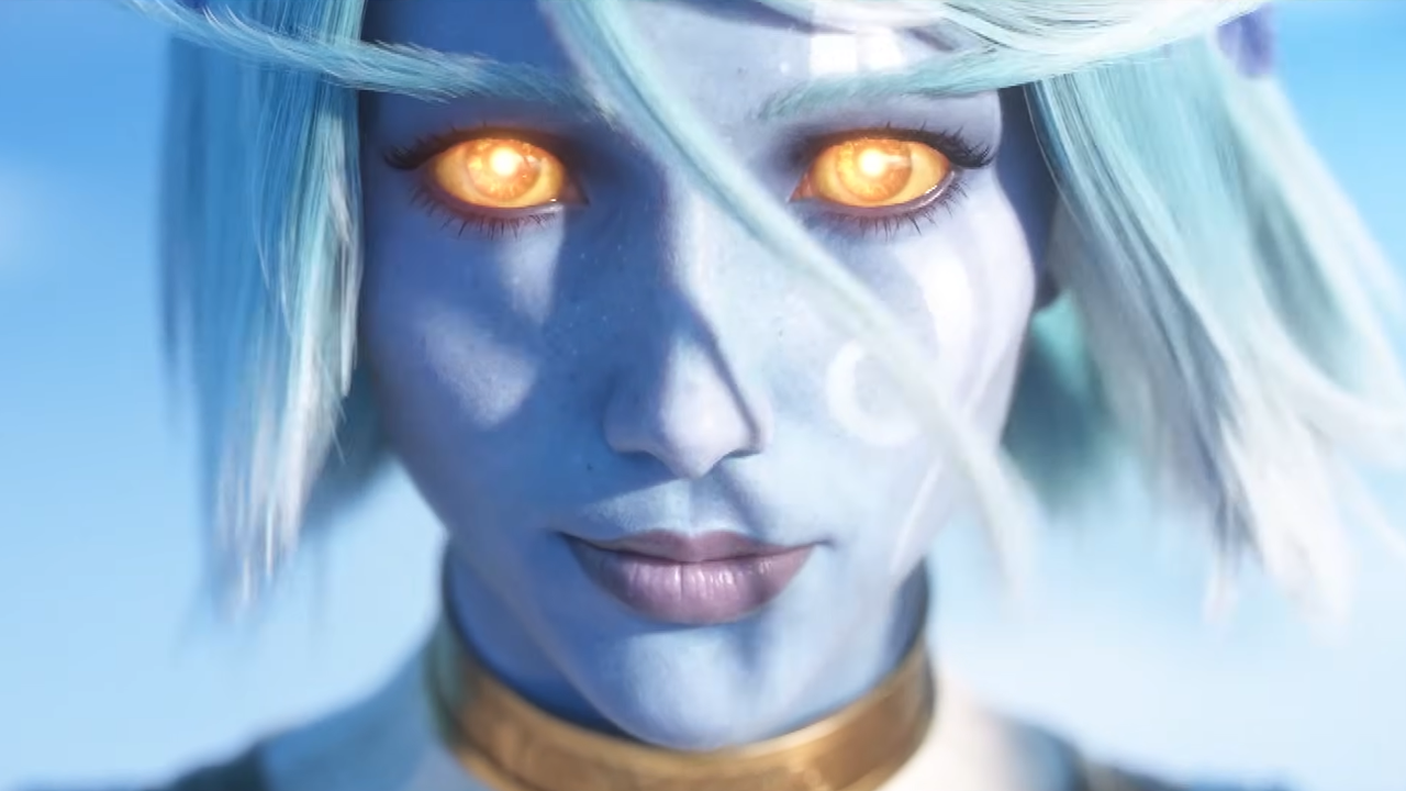 Skyborne elf shown in the World of Warcraft: Forever trailer - Blizzard Entertainment