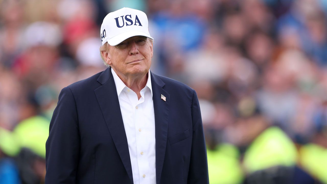 President Donald Trump during his visit to Ireland - Warren Little/Getty Images