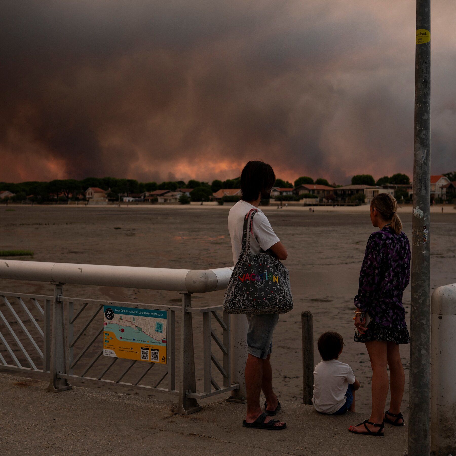 Wildfires burning in southwestern France during summer 2026. - The New York Times