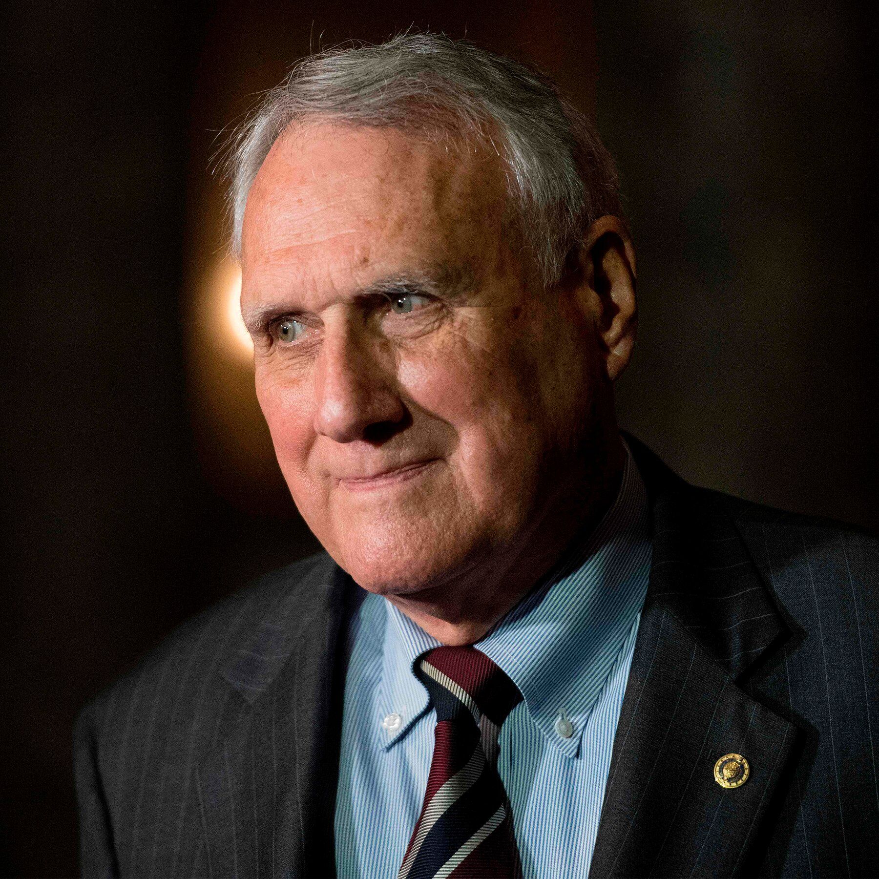Jon Kyl in 2018, during his brief return to the Senate. - The New York Times