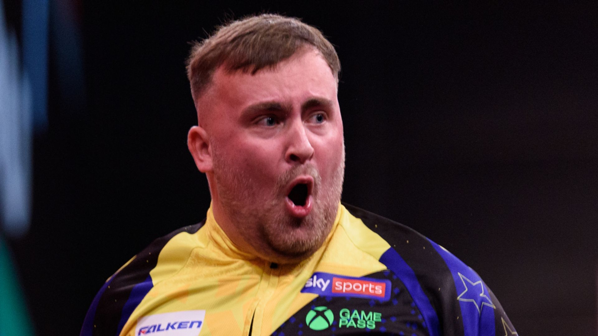 Luke Littler at the World Series of Darts Finals in Amsterdam - PDC/Kelly Deckers