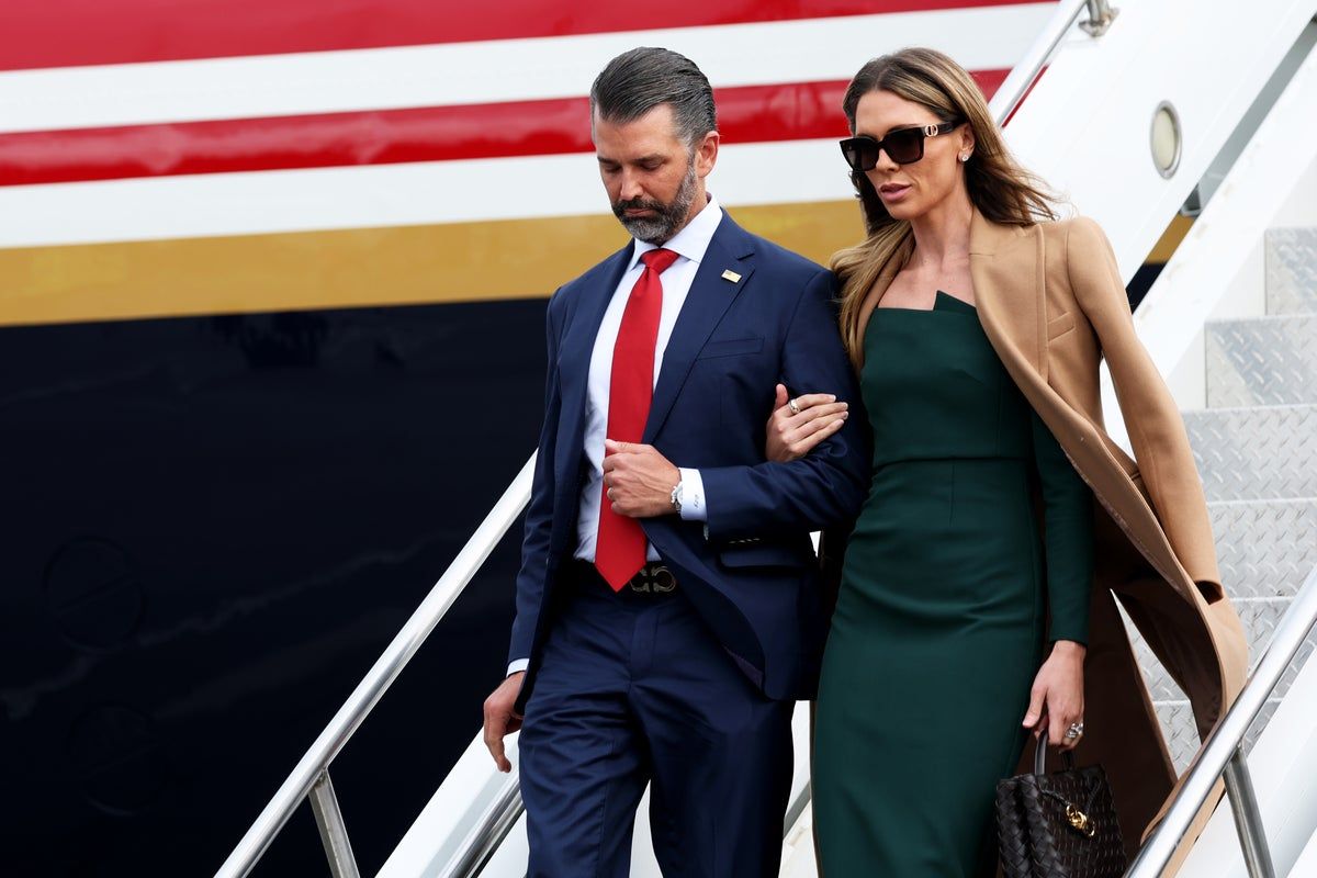 President Donald Trump, whose son was reported to have received wedding-party funding from Umar Kremlev - Getty Images