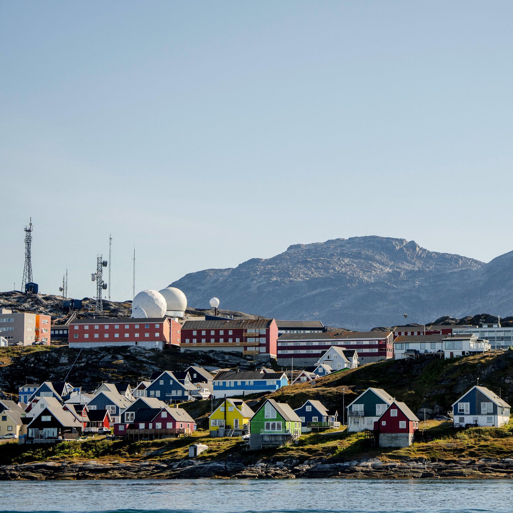 Greenland’s capital, Nuuk, this month. - The New York Times