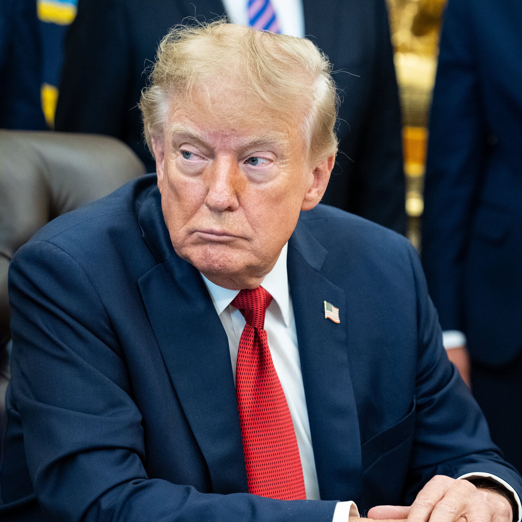 President Trump at the White House on Friday. - The New York Times