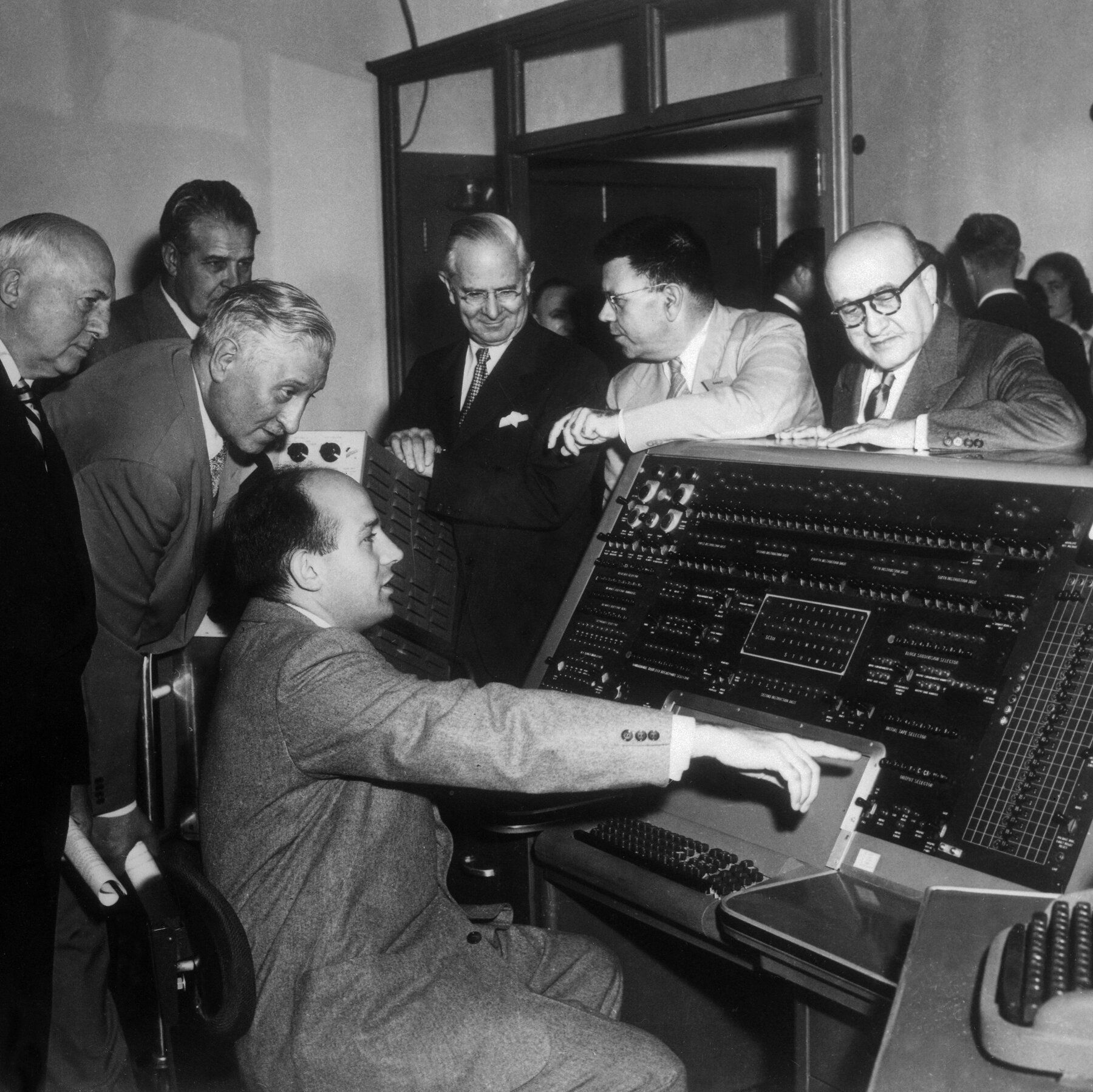 An early computer, illustrating the historical relationship between computing, mathematics and engineering. - The New York Times