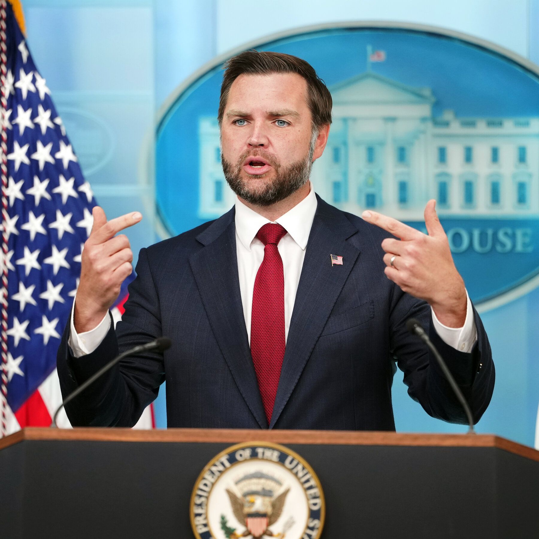 Vice President JD Vance at the White House earlier this month. - The New York Times