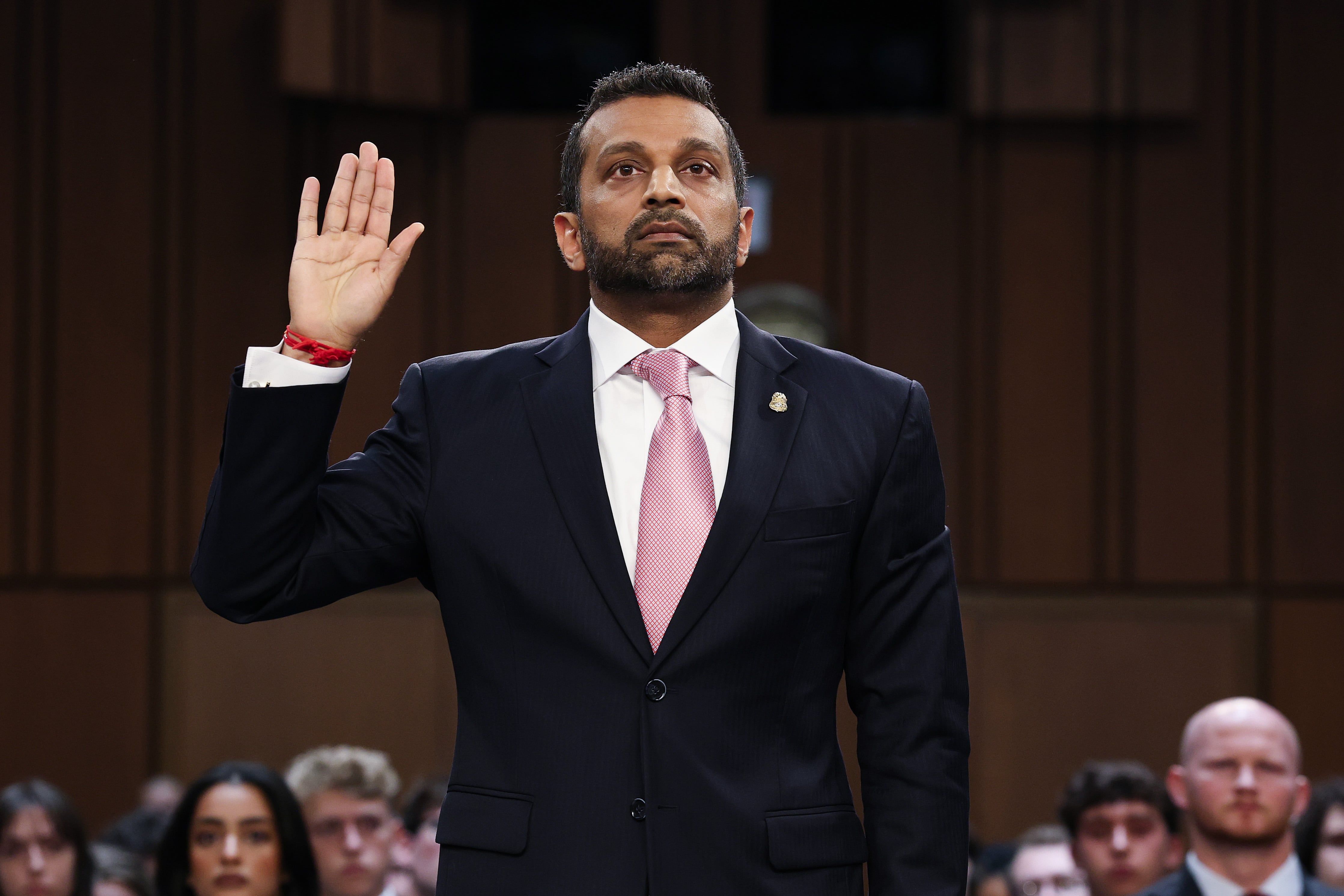 FBI Director Kash Patel testifies at a Senate Judiciary Committee oversight hearing on Sept. 15, 2026. - Win McNamee/Getty Images