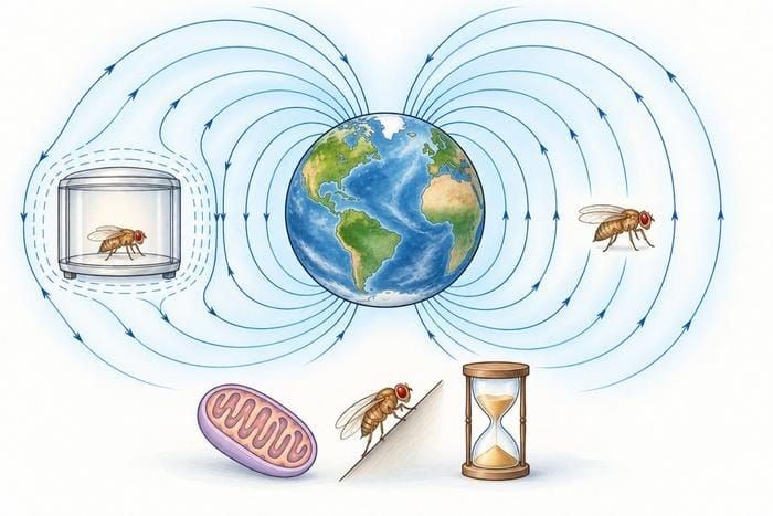 Illustration of Earth’s magnetic field - 404media.co