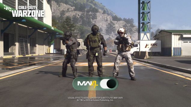 Modern Warfare 4 Operator skin filter shown in Warzone - gamespot.com