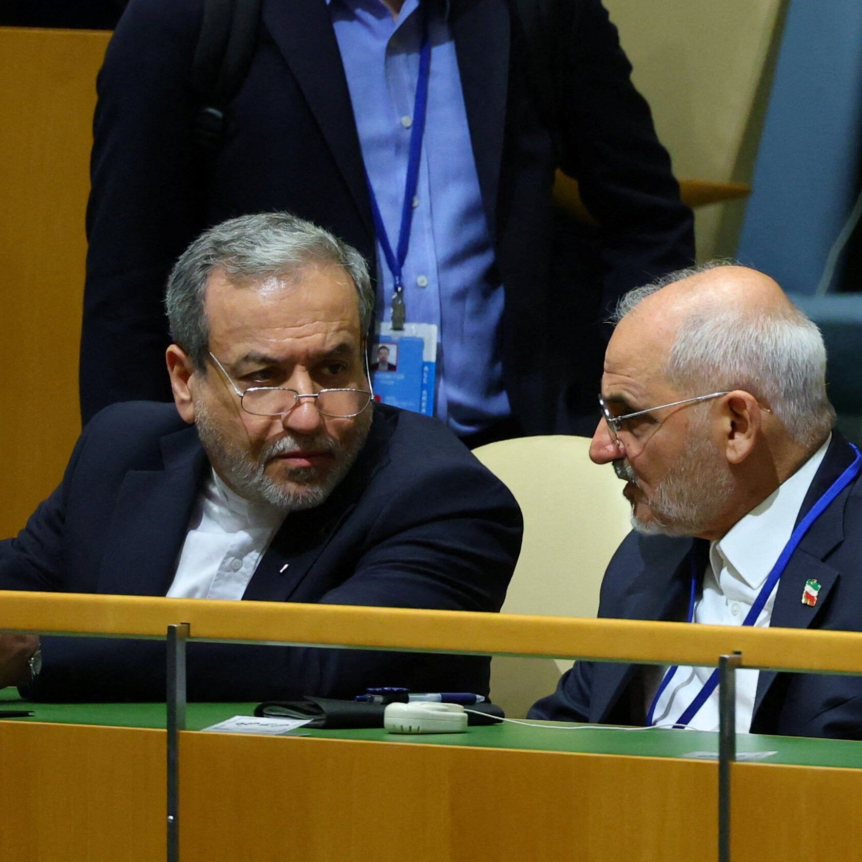 Iranian Foreign Minister Abbas Araghchi at the General Assembly. - nytimes.com