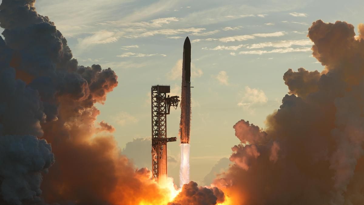 Starship lifts off from Texas on its first flight to reach Earth orbit - Not specified