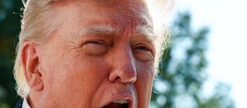 US President Donald Trump says he will never forget Houthi militants’ attacks on Saudi Arabia. Picture: Kevin Lamarque/Reuters - timeslive.co.za