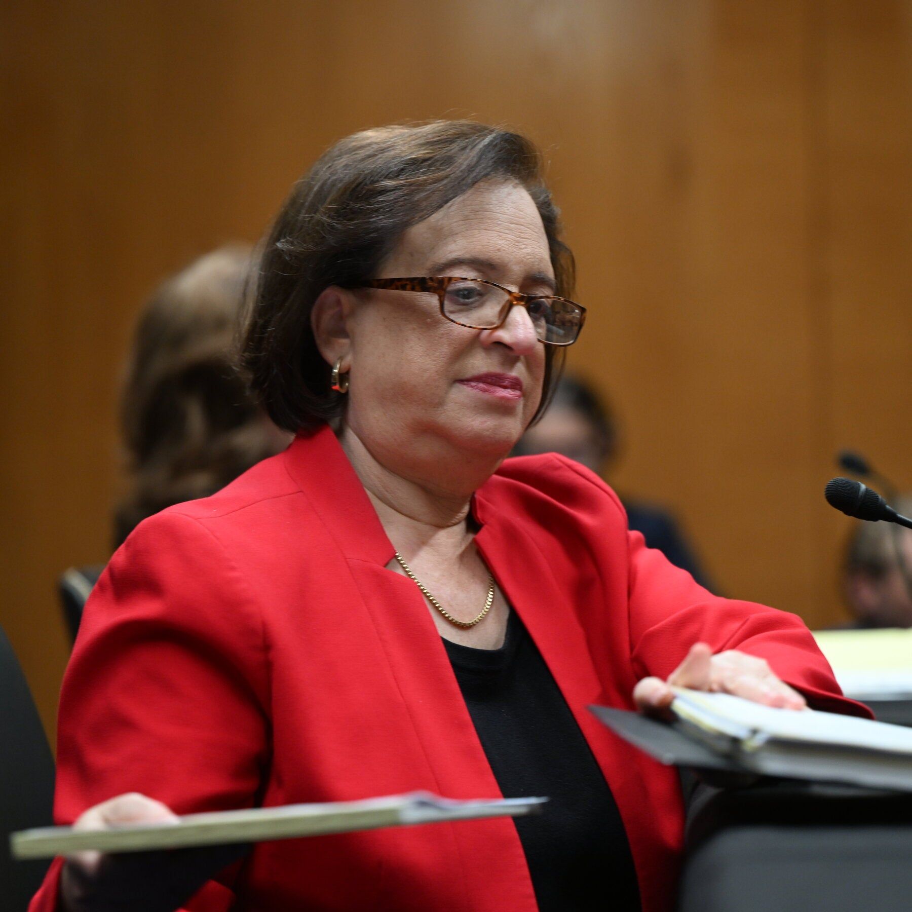 Justice Elena Kagan in Washington this summer. Justice Kagan, one of the court’s three liberals, has issued strongly worded dissents in individual election-related cases. - nytimes.com